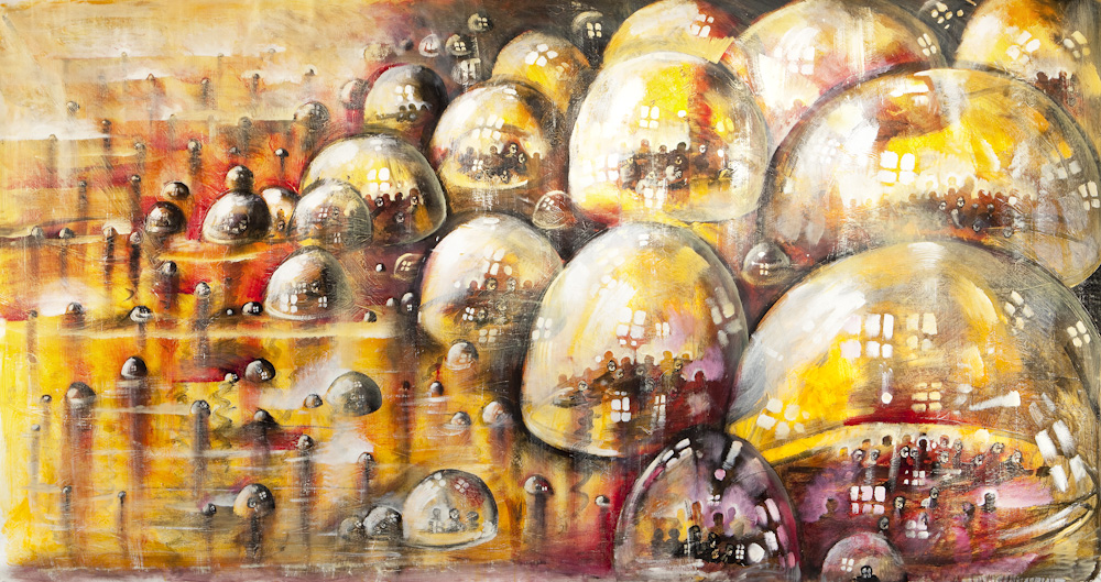 Birth, 2008, oil on canvas